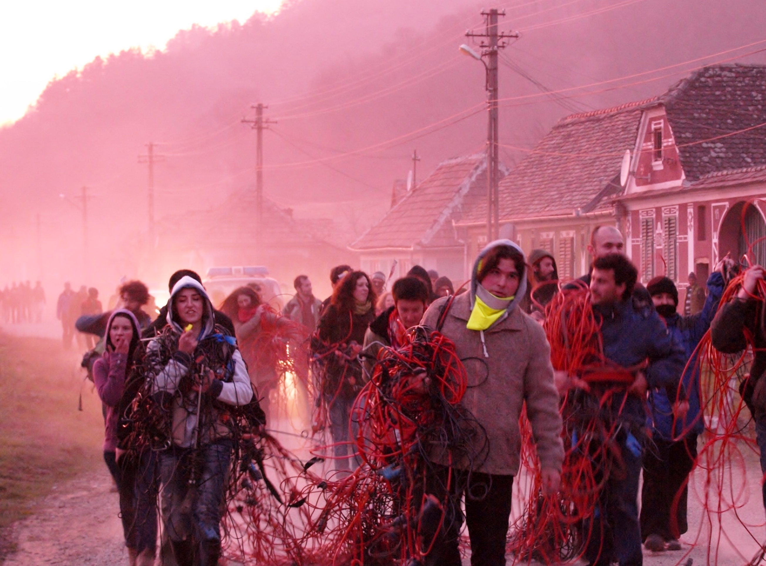 Direct Action Against Fracking 2013 in Romania. Click for more