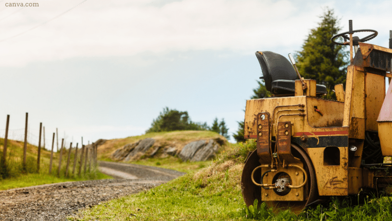 Combine harvester in Poland