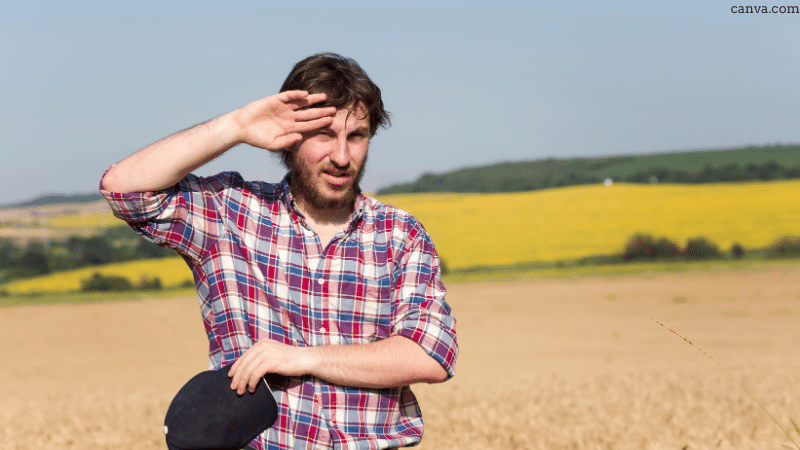 Farmer in Bulgaria